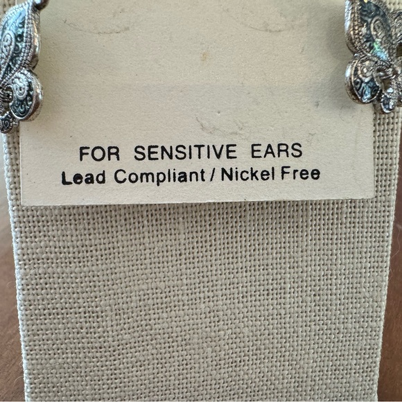 Hope Collection Flur de Lis Earrings - Picture 5 of 6